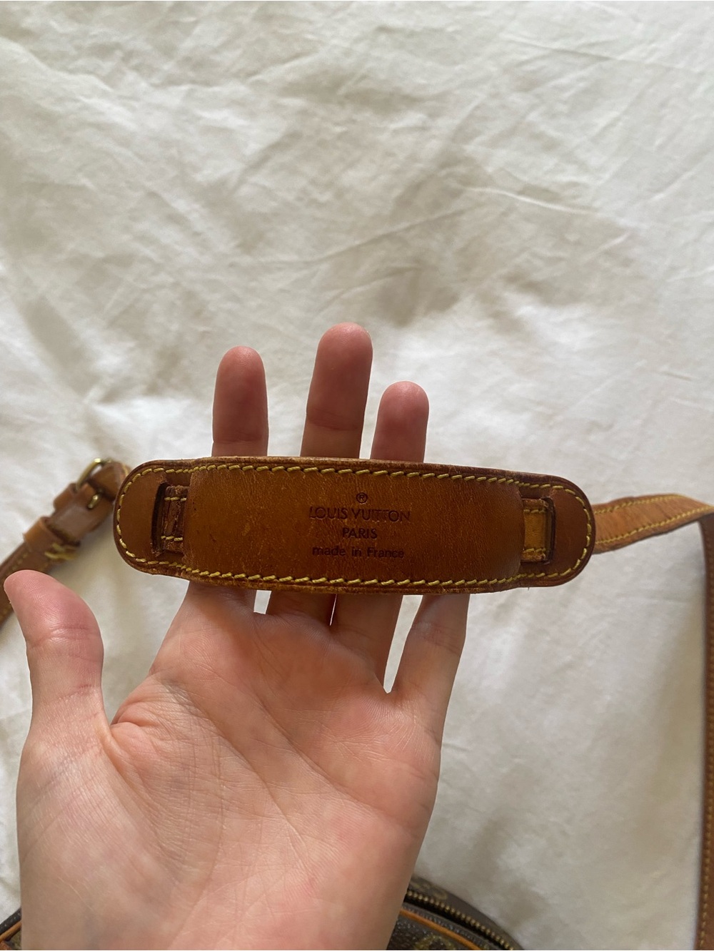 Louis Vuitton Monogram Canvas Crossbody in Brown and Tan - Picture 2 of 10